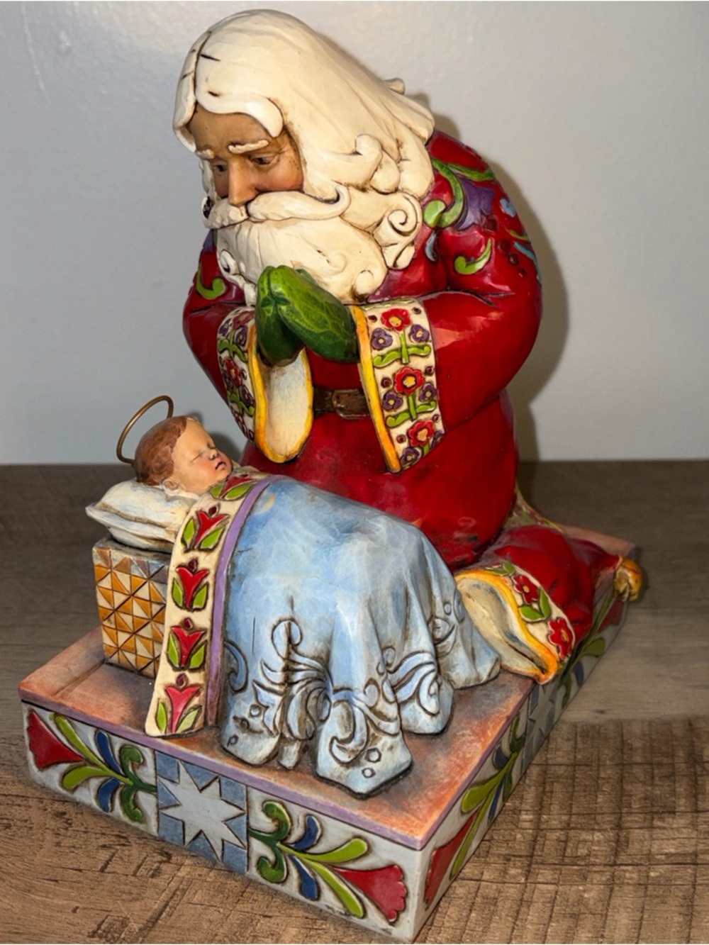 JIM SHORE HEARTWOOD CREEK 2008 THE REAL MEANING OF CHRISTMAS FIGURINE 4010488